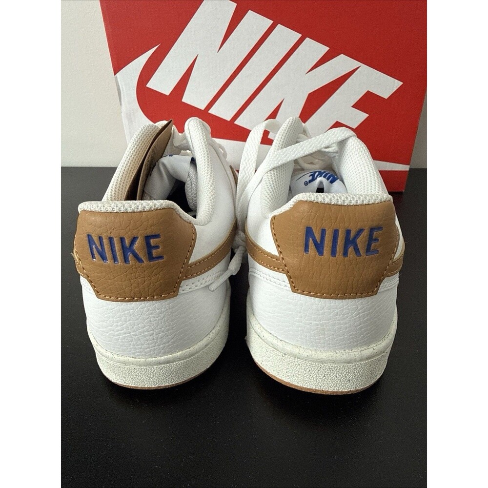 Nike Court Vision Low White Brown FV9952-102 Women's Sizes 10.5 - Picture 8 of 8